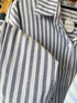 Summer Casual Stripes Collar Down Shirts